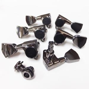 ゴトー ギター ペグ GOTOH SG301 MG 04 CK(コスモブラック) L3R3 マグナムロック 両側 6個セット 【SG301MG-04/CK/L3R3】｜ebisound