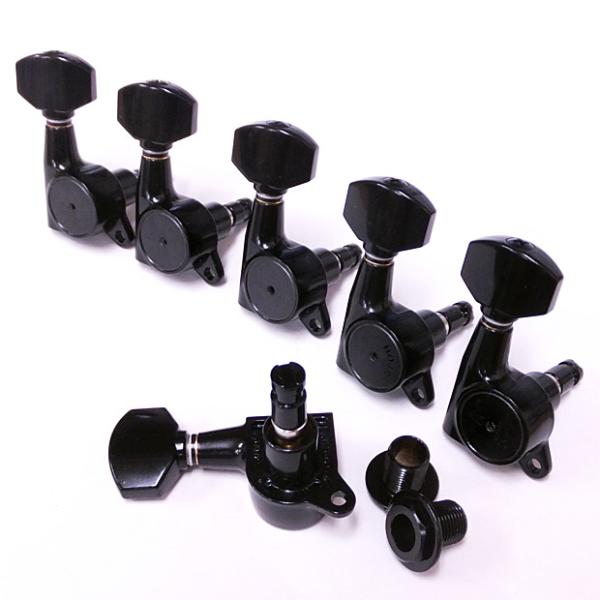 ゴトー ギター ペグ GOTOH SG381 HAP-M 07 B(ブラック)   L6 片側 6個...