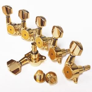 GOTOH ゴトー ベース ペグ GB2 G(ゴールド) 片側4個セット 【GB2/G/L4
