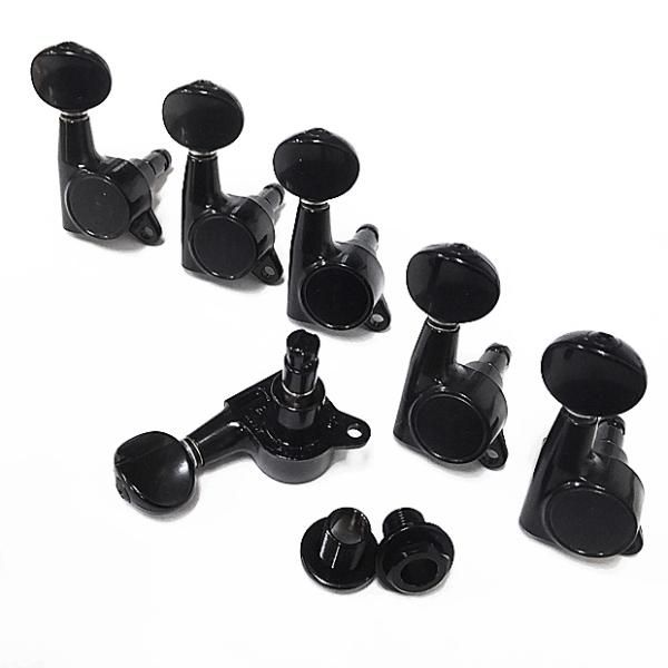 ゴトー ギター ペグ GOTOH SG381 MG マグナムロック 05 B(ブラック) L6 片側...