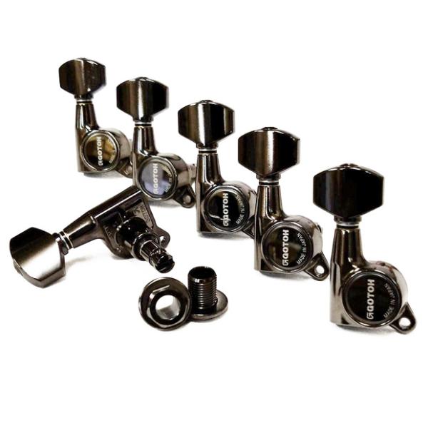 GOTOH SG381 MG AB07 マグナムロック CK(コスモブラック) ゴトー ギター ペグ...