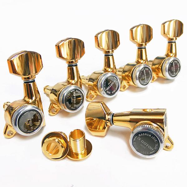 ゴトー ギター ペグ GOTOH SG381 MG-T 07 G(ゴールド) R6(リバースヘッド・...