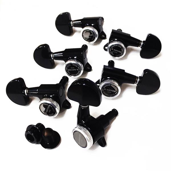 ゴトー ギター ペグ GOTOH SG381 MG-T マグナムロック トラッド 20 B(ブラック...