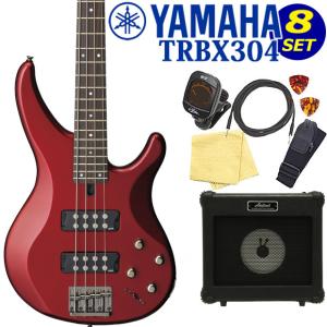 YAMAHA（ヤマハ） ベース TRBX304 FTB 入門8点セット エレキベース