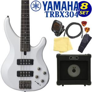 YAMAHA（ヤマハ） ベース TRBX304 BK 入門8点セット エレキベース