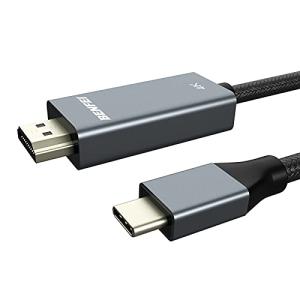 BENFEI 1.8m USB Type C - HDMI ケーブル4K@60Hz UHD映像出力タイプC to HDMI 変換アダプタ ア｜ebisstore333