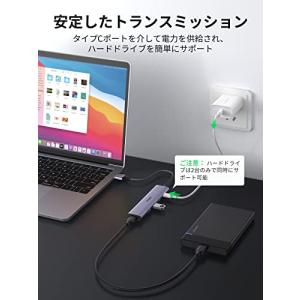 UGREEN USB3.0 ハブ 4ポート拡張...の詳細画像4