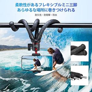 ULANZI スマホ 三脚 一眼レフ くねくね...の詳細画像1