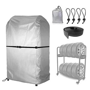 防水タイヤラックカバー 8本収納