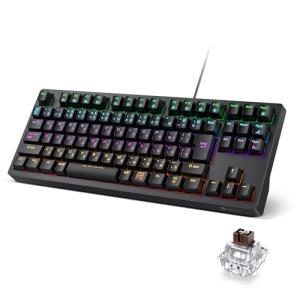 iClever ゲーミングキーボード テンキーレ...の商品画像