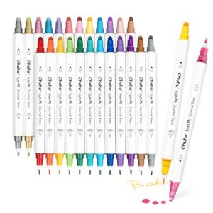 Ohuhu マーカーペン 筆タイプ 96薄色 プロ愛用 パステル イラスト