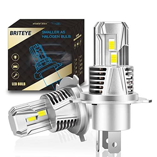 新型大光量モデルBriteye 車用ヘッドライト H4 LED バルブ爆光 Hi/Lo切り替 650...