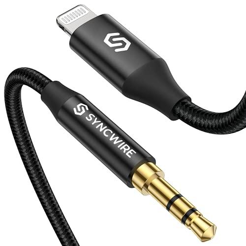 SYNCWIRE ハイレゾ音質 Lightning to 3.5mm 変換ケーブル MFi認証 ヘッ...