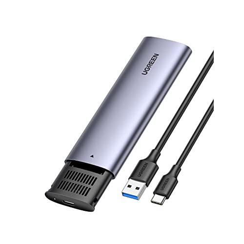 UGREEN M.2 SSD ケース 【M.2 SATA/NGFF SSD 外付けケース】USB-C...