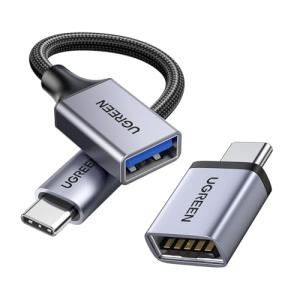 UGREEN USB C 変換アダプタ USB3.2 Gen1 タイプC OTG 変換ケーブル 急速...