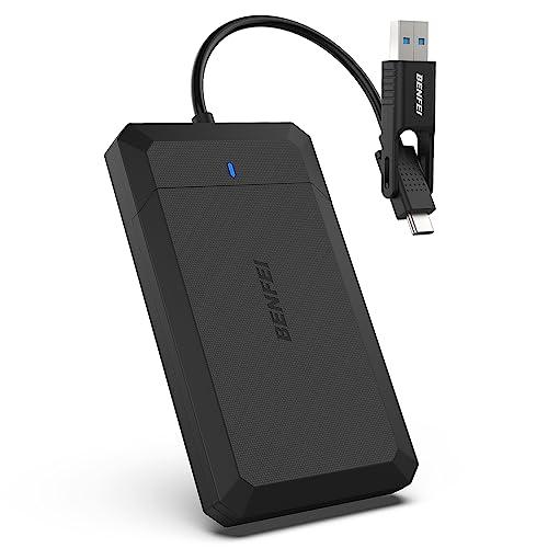 BENFEI 2.5 インチ SATA to USB ツールフリー外付けハードドライブエンクロージャ...