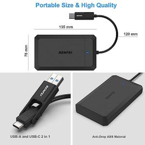BENFEI 2.5 インチ SATA to ...の詳細画像5