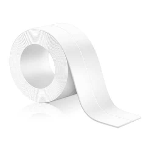 幅38mm x 長さ3.2m 隙間テープ 防水テープ カビを防ぐ 折り目設計 使い方は簡単（浴室 シ...
