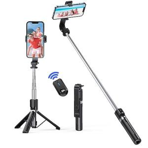 ATUMTEK（アトムテック）スマホ三脚 自撮り棒 ミニ- iPhone/Android対応、4.7-7インチの携帯電話とGoProカメラに適応