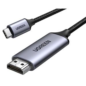 UGREEN USB Type C HDMI 変換ケーブル 4K@60Hz 1m ナイロン編み