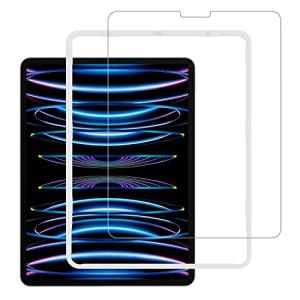NIMASO ガイド枠付き ガラスフィルム iPad Pro 11 インチ用 フィルム