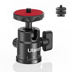 UTEBIT 自由雲台 360度 回転可能 ボールヘッド雲台 直径20mm 小型雲台