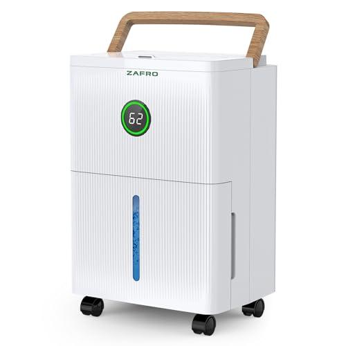 ZAFRO 除湿機 コンプレッサー式 10L/日 衣類乾燥機 連続排水1.7Lタンク 強力除湿 スピ...