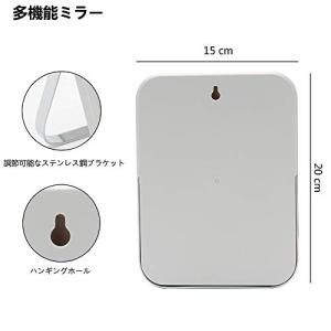 YEAKE 鏡 卓上 ミラー 手鏡 卓上鏡 か...の詳細画像1