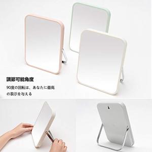 YEAKE 鏡 卓上 ミラー 手鏡 卓上鏡 か...の詳細画像3