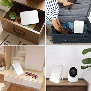YEAKE 鏡 卓上 ミラー 手鏡 卓上鏡 か...の詳細画像4