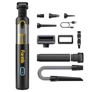 Fanttik Slim V8 Apex ハンディクリーナー 車用掃除機 19000Pa 強力吸引 4in1 多機能 吸い込み 吹き飛ばし両用