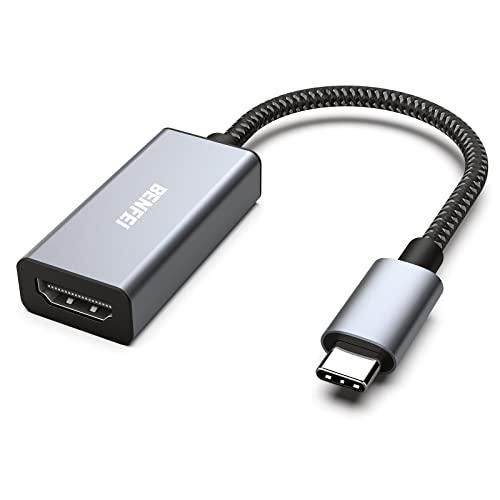 BENFEI USB C - HDMI 変換アダプタ 4K USB Type-C HDMI アダプタ...