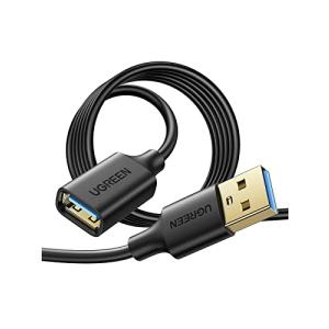 UGREEN USB 延長 5M USBケーブル USB3.0 タイプAオス-Aメス 高速データ転送 金メッキコネクタ USB 延長コード 適格｜ebisstore333