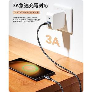 USB Type C ケーブル 1M/2本セッ...の詳細画像2