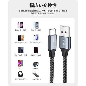 USB Type C ケーブル 1M/2本セッ...の詳細画像5