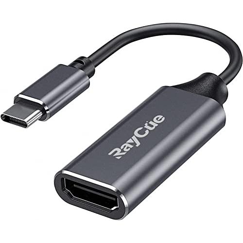 USB C HDMI 変換アダプター RayCue タイプ C HDMI 変換ケーブル 4K タイプ...
