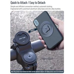 SinceTop クイック取付 自転車 スマホ...の詳細画像2