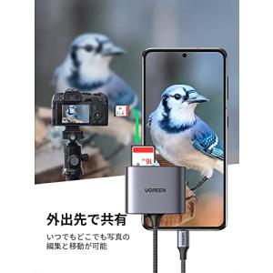 UGREEN 3in1 USB C SDカード...の詳細画像5
