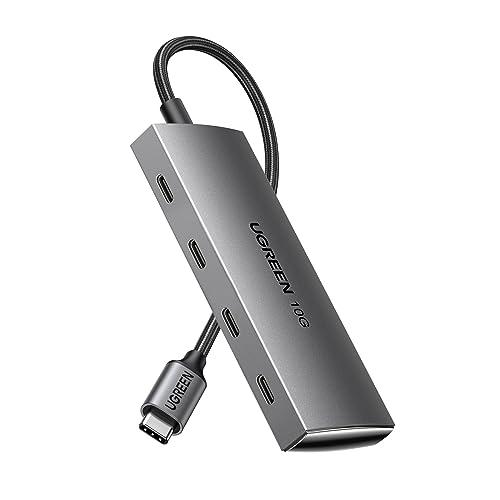 UGREEN USB-Cハブ 10Gbps 4-in-1 USB-C 3.2ポート 高速データ転送 ...