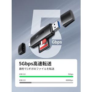 UGREEN SDカードリーダー Type-C...の詳細画像3