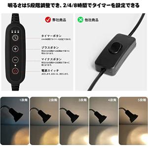 爬虫類 ライト 紫外線ライト 亀 uvb uv...の詳細画像2