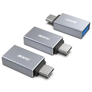 BENFEI USB-C & USB 3.0 変換アダプタ 3個セット Type C USB-A 最大5Gbps タイプc - USB 3.0