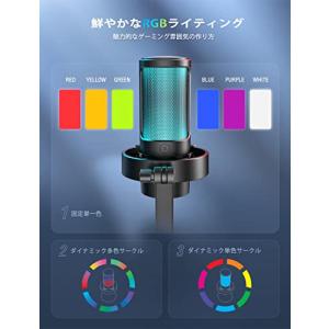 FIFINE ゲーミング マイク USB PC...の詳細画像1