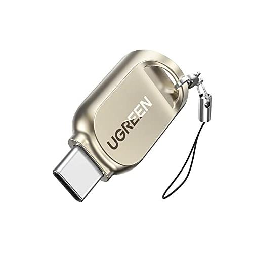 UGREEN microSD USB C カードリーダー TF マイクロSDカード リーダー 超小型...