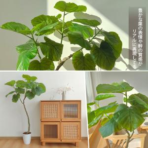 爆買 フェイクグリーン 人工観葉植物 RAKU...の詳細画像3