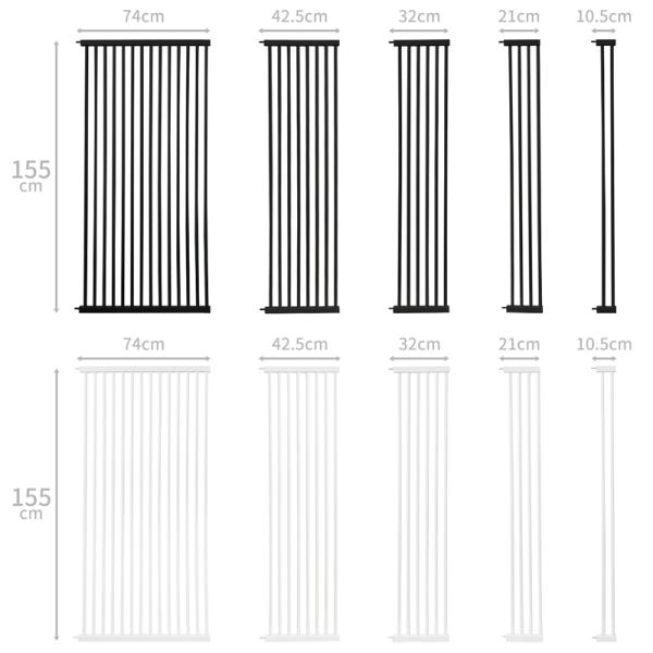 RAKU 拡張フレーム 専用製品対応 高さ155cm 幅10.5cm/21cm/32cm/42.5c...