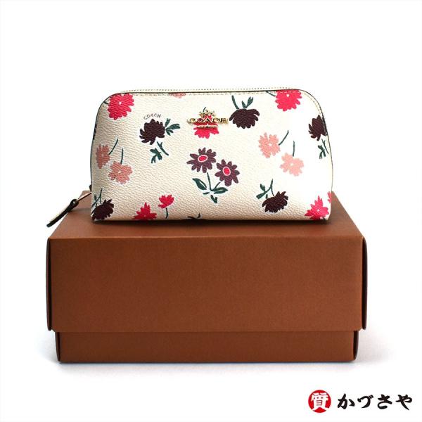COACH　コーチ　デイジーフィールドプリントポーチ　恵比寿の質屋 かづさや