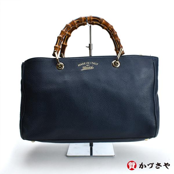 GUCCI　グッチ　バンブーショッパーミディアムトート　2wayバッグ
