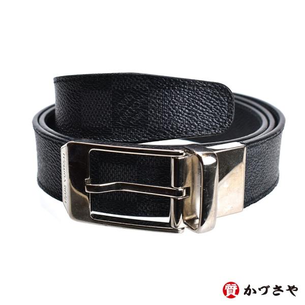 LouisVuitton　ルイ・ヴィトン　サンチュール・シアトル　ベルト　ダミエグラフット