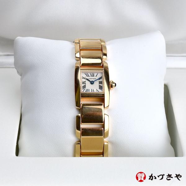 Cartier　カルティエ　タンキッシムSM　750RG　クオーツ